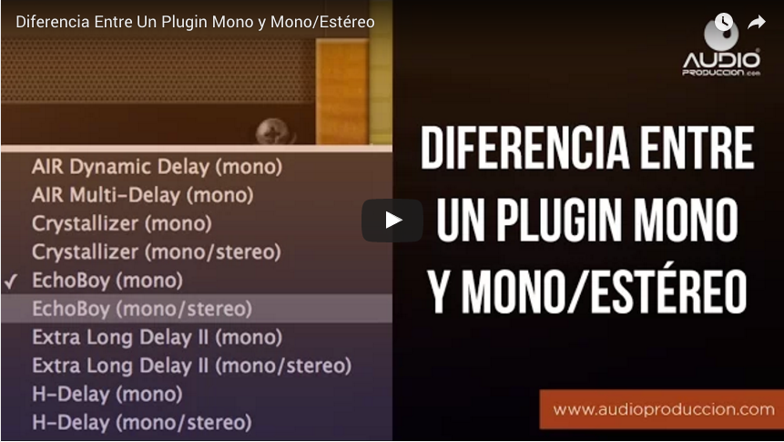 Diferencia Entre Un Plugin Estereo Y Multi Mono Audio Produccion