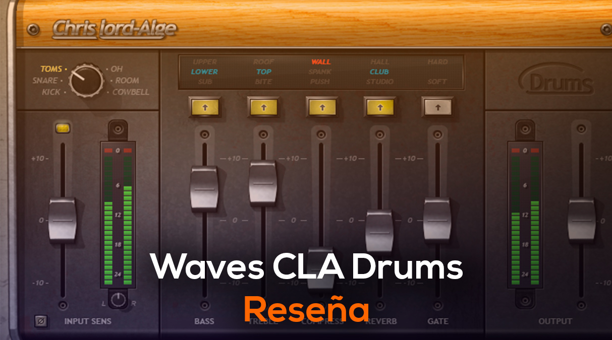 Waves CLA Drums Un Solo Plugin Para Baterías Audio Producción